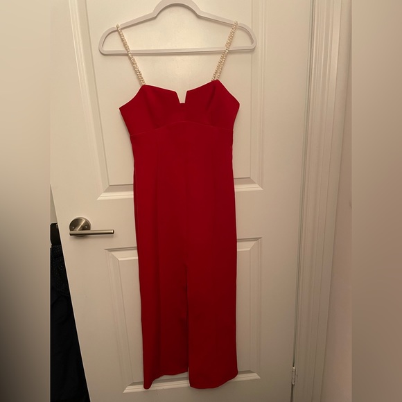 Brand New Zara Cocktail Midi Dress Size XS - Picture 4 of 5